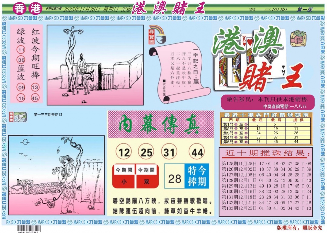 134期港澳赌王A[图]