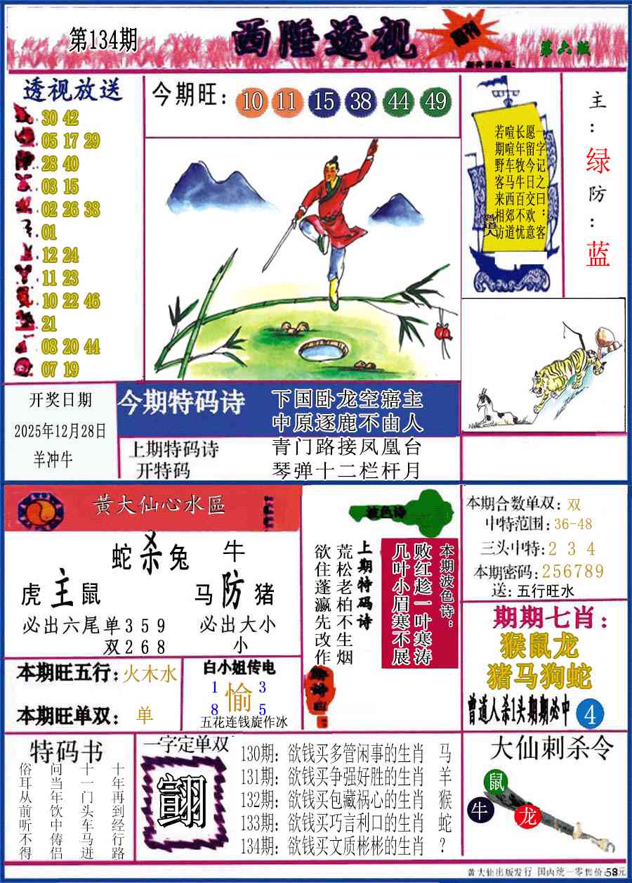 134期西陲透视(正版)[图]