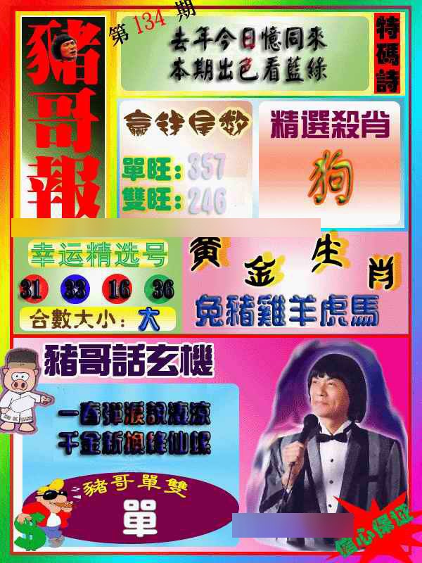 134期猪哥报[图]