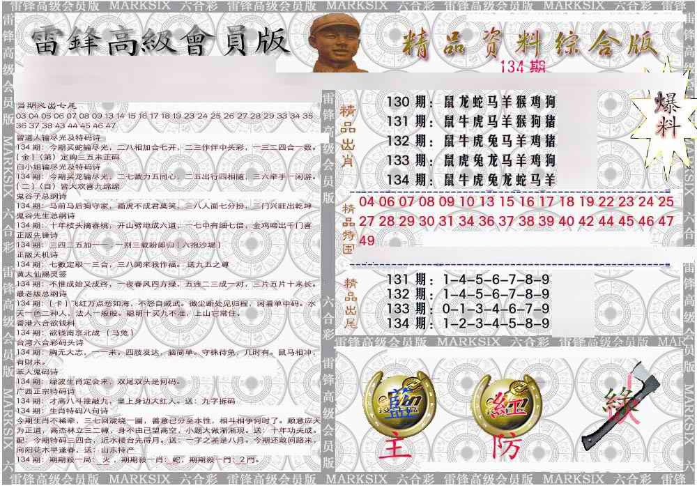 134期雷锋资料综合版[图]