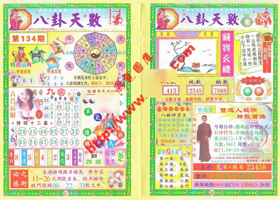 134期八卦天数[图]