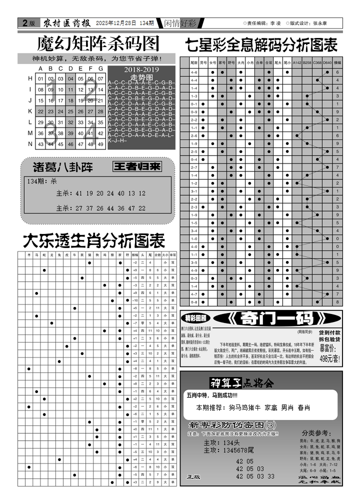 134期新粤彩(闲情好彩E)[图]