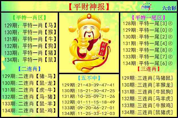 134期平财神报[图]